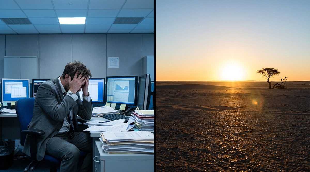 From office stress to desert opportunity